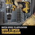 Hammer Drills | Dewalt DCD985M2 20V MAX Lithium-Ion Premium 3-Speed 1/2 in. Cordless Hammer Drill Kit (4 Ah) image number 8