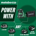 Random Orbital Sanders | Metabo HPT SV1813DAQ4M 18V MultiVolt Lithium-Ion 5 in. Cordless Random Orbit Sander (Tool Only) image number 11