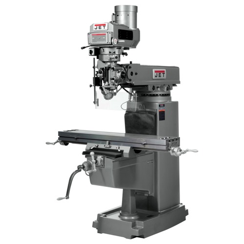 Milling Machines | JET JTM-1050 JTM-1050VS2 Mill with 3-Axis ACU-RITE 203 DRO (Quill), X, and Y-Axis Powerfeeds image number 0