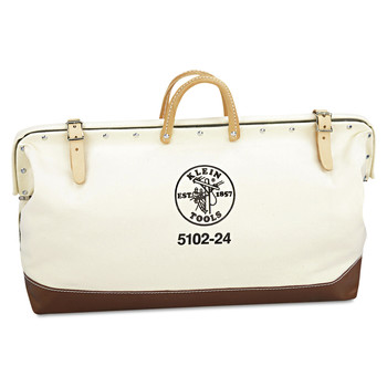 Klein Tools 24 in. (610 mm) Canvas Tool Bag - 5102-24