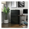 July Member-Exclusive Offer Save 10% off on One Item | Alera 25483 30 in. x 18.63 in. x 52.5 in. Legal/Letter-Size 4-Drawer Lateral File - Black image number 4