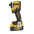 Impact Drivers | Dewalt DCF850P1 ATOMIC 20V MAX Brushless Lithium-Ion 1/4 in. Cordless 3-Speed Impact Driver Kit (5 Ah) image number 4