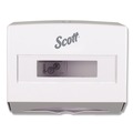 | Scott 09214 Scottfold 10.75 in. x 4.75 in. x 9 in. Folded Towel Dispenser - White (1/Carton) image number 1
