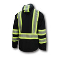 Jackets | Dewalt DRW11-1ZGR-L Ripstop Lightweight Type O Class 1 Rain Jacket - Large image number 4