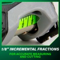Measuring Tools | Metabo HPT 115925M TruRange 25 Ft. Tape Measure with Wire Belt Clip and Lanyard Attachment image number 3