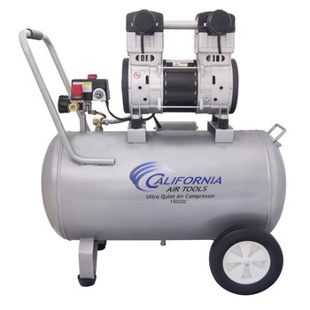 AIR COMPRESSORS | California Air Tools 2 HP 15 Gallon 220V 60 Hz Ultra Quiet and Oil-Free Wheelbarrow Air Compressor - CAT-15020C-22060