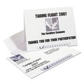 July Member-Exclusive Offer Save 10% off on One Item | Avery 05315 80 lbs. 4.25 in. x 5.5 in. Note Cards with Matching Envelopes for Laser Printers - Uncoated White (60 Cards, 2 Cards/Sheet, 30 Sheets/Box) image number 2