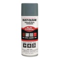 Paint | Rust-Oleum 214646 Industrial Choice 12 oz. Aerosol Can Multi-Purpose Enamel Spray Paint - Gloss ANSI 49 Medium Light Gray (6/Carton) image number 0