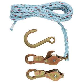 HOISTS | Klein Tools Block and Tackle Spliced to Cat. No. 268 - 1802-30SR