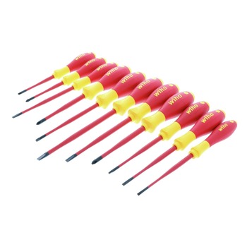 SCREWDRIVERS | Wiha Tools (11-Piece) Insulated SlimLine Screwdriver Set - 32198