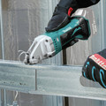 Metal Cutting Shears | Makita XSJ02Z 18V LXT Lithium-Ion Cordless 16 Gauge Compact Straight Shear (Tool Only) image number 9
