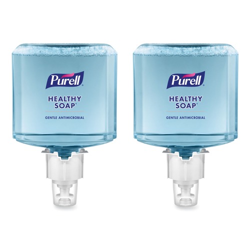  | PURELL 5079-02 Healthy Soap 1200 mL 0.5% BAK Antimicrobial Foam Refill for ES4 Dispensers (2/Carton) image number 0