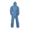 Safety Equipment | Ansell KCC 58514 A20 Breathable Particle Protection Coveralls - Extra Large, Blue (24/Carton) image number 2