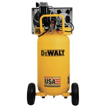 AIR COMPRESSORS | Dewalt DXCM251.COM 2 HP 25 Gallon 200 Max PSI 7.7 SCFM @ 40 PSI 6.2 SCFM @ 90 PSI Oil-Lubed Belt Drive Electric Portable Vertical Air Compressor