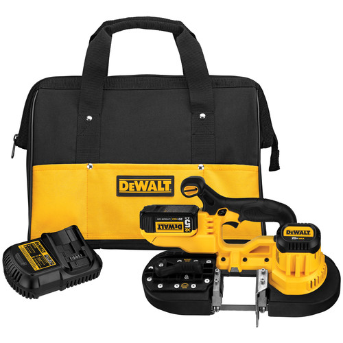 Band Saws | Dewalt DCS371P1 20V MAX Cordless Lithium-Ion Band Saw Kit image number 0