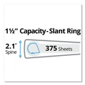July Member-Exclusive Offer Save 10% off on One Item | Avery 27351 11 in. x 8.5 in. 1.5 in. Capacity 3 Rings Durable Non-View Binder with DuraHinge and Slant Rings - Blue image number 6