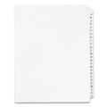 July Member-Exclusive Offer Save 10% off on One Item | Avery 01400 11 in. x 8.5 in. 26-Tab A to Z Avery Style Preprinted Legal Exhibit Side Tab Index Dividers - White (1-Set) image number 1