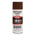 Paint | Rust-Oleum 1674830 Industrial Choice 1600 System 12 oz. Aerosol Can Multi-Purpose Enamel Spray Paint - Gloss Brown (6/Carton) image number 0
