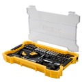 Clearance Center | Dewalt DWMT45402 131-Piece 1/4 in. and 3/8 in. Mechanic Tool Set with ToughSystem 2.0 Tray and Lid image number 2