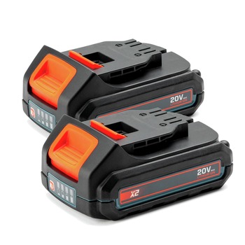 BATTERIES | Senix (2) 20V Max 2.5 Ah Lithium-ion Batteries - S2K0B2-02