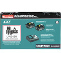 Clearance Center | Makita BL1840BDC2 18V LXT Lithium-Ion Battery and Rapid Optimum Charger Starter Pack (4 Ah) image number 5