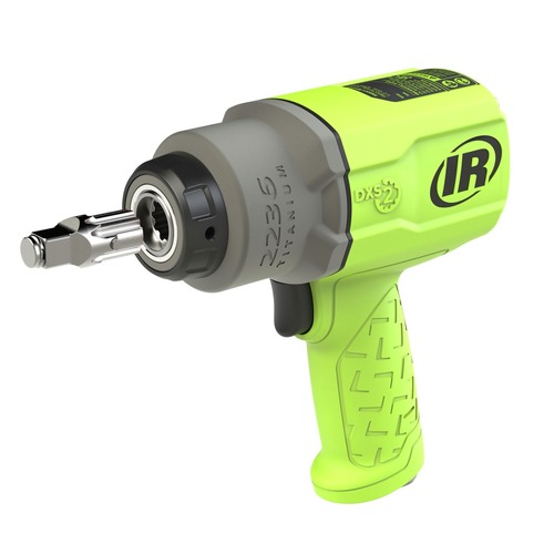Air Impact Wrenches | Ingersoll Rand 2236QTIMAX-G DXS 1350 BPM 7500 RPM 1500 ft-lbs. Breakaway Torque 1/2 in. Drive Standard Anvil Air Impact Wrench - Green image number 0