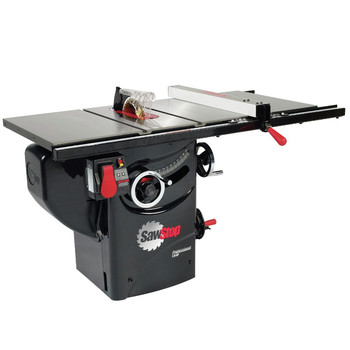PRODUCTS | SawStop 110V Single Phase 1.75 HP 14 Amp 10 in. Professional Cabinet Saw with 30 in. Premium Fence System - PCS175-PFA30