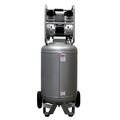 Portable Air Compressors | California Air Tools CAT-20020-22060 2 HP 20 Gallon 220V 60Hz Ultra Quiet and Oil-Free Steel Tank Dolly Air Compressor image number 2
