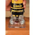 Laminate Trimmers | Dewalt DWE6000 4.5 Amp Single Speed 1/4 in. Laminate Trimmer image number 5