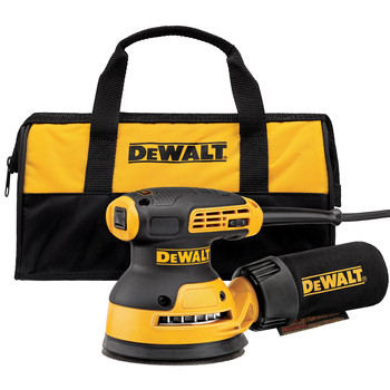 SANDERS AND POLISHERS | Dewalt DWE6423K 5 in. Variable Speed Random Orbital Sander with H&L Pad and Bag