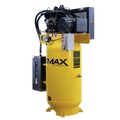 Stationary Air Compressors | EMAX ES10V080V1 E350 Series 10 HP 80 gal. Industrial 2 Stage V4 Pressure Lubricated Single Phase Patented SILENT Air Compressor image number 2