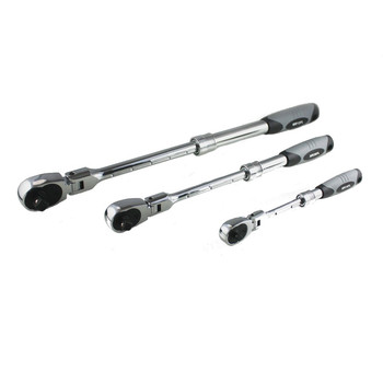 HAND TOOLS | EZ Red 3-Piece Extendable Monster Set-Flex Head-Locking Ratchet Set - MR482FL
