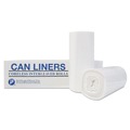  | Inteplast Group S386016N 60 gal. 0.63 mil 38 in. x 60 in. High-Density Interleaved Commercial Can Liners - Clear (200/Carton) image number 1