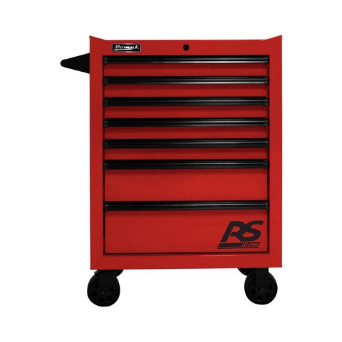 Cabinets | Homak RD04027770 RS Pro 27 in. 7-Drawer Roller Cabinet - Red image number 0