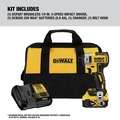 Early Labor Day Sale | Factory Reconditioned Dewalt DCF887P1R 20V MAX XR Brushless Lithium-Ion 1/4 in. Cordless 3-Speed Impact Driver Kit (5 Ah) image number 1