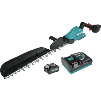 MIR 511980 | Makita GHU04M1 40V max XGT Brushless Lithium-Ion 24 in. Cordless Single Sided Hedge Trimmer Kit (4 Ah)