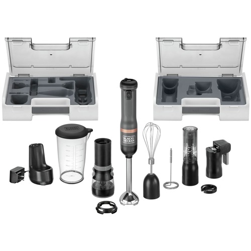 Clearance Center | Black & Decker BCKM1016KS01 Kitchen Wand Variable Speed Lithium-Ion 6-in-1 Cordless Grey Kitchen Multi-Tool Kit image number 0