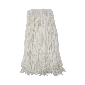 Boardwalk #32 Cut-End Rayon Wet Mop Head - White - BWK2032R
