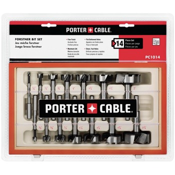 POWER TOOL ACCESSORIES | Porter-Cable 14-Piece Forstner Drill Bit Set - PC1014
