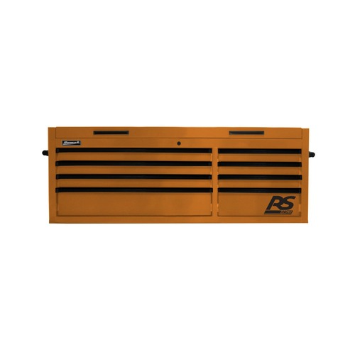 Tool Chests | Homak OG02065800 RS Pro 54 in. 8-Drawer Top Chest with Outlet - Orange image number 0