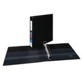July Member-Exclusive Offer Save 10% off on One Item | Avery 79991 3 One Touch EZD Rings 1.5 in. Capacity 11 in. x 8.5 in. Heavy-Duty Non-View Binder with DuraHinge and Spine Label Holder - Black image number 0