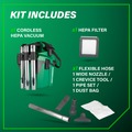 Vacuums | Metabo HPT RP18DAQ4M 18V MultiVolt 1.6 Gallon Wet/Dry HEPA Cordless Vacuum (Tool Only) image number 1