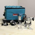 Compact Routers | Makita RT0701CX3 1-1/4 HP Compact Router Kit with Attachments image number 2