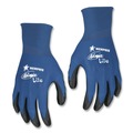 Work Gloves | MCR Safety N9696L Ultra Tech TaCartonile Dexterity Work Gloves - Large Blue/Black (1-Dozen) image number 1