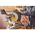Miter Saws | Dewalt DWS713 120V 15 Amp 10 in. Corded Brushed Single Bevel Compound Miter Saw image number 11