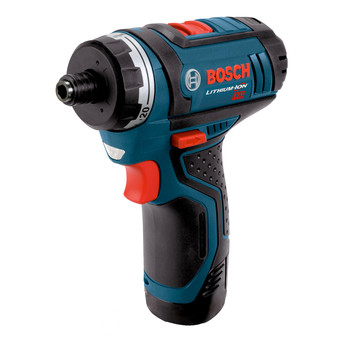 Factory Reconditioned Bosch 12V MAX Lithium-Ion 2-Speed 1/4 in. Cordless Pocket Driver Kit (2 Ah) - PS21-2A-RT