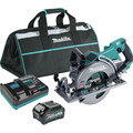  | Makita GSR01M1 40V max XGT Brushless Lithium-Ion 7-1/4 in. Cordless Rear Handle Circular Saw Kit (4 Ah) image number 0