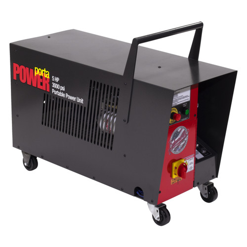 Hydraulic Shop Presses | Edwards ED9-HAT002 230V 3-Phase Porta-Power Portable Power Unit image number 0