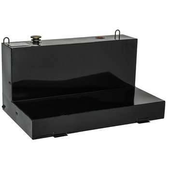 LIQUID TRANSFER TANKS | JOBOX 103 Gallon L-Shaped Steel Liquid Transfer Tank - Black - 480002