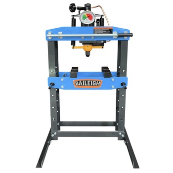 POWER TOOLS | Baileigh Industrial HSP-5A 5 Ton Hydraulic Shop Press - BA9-1232702